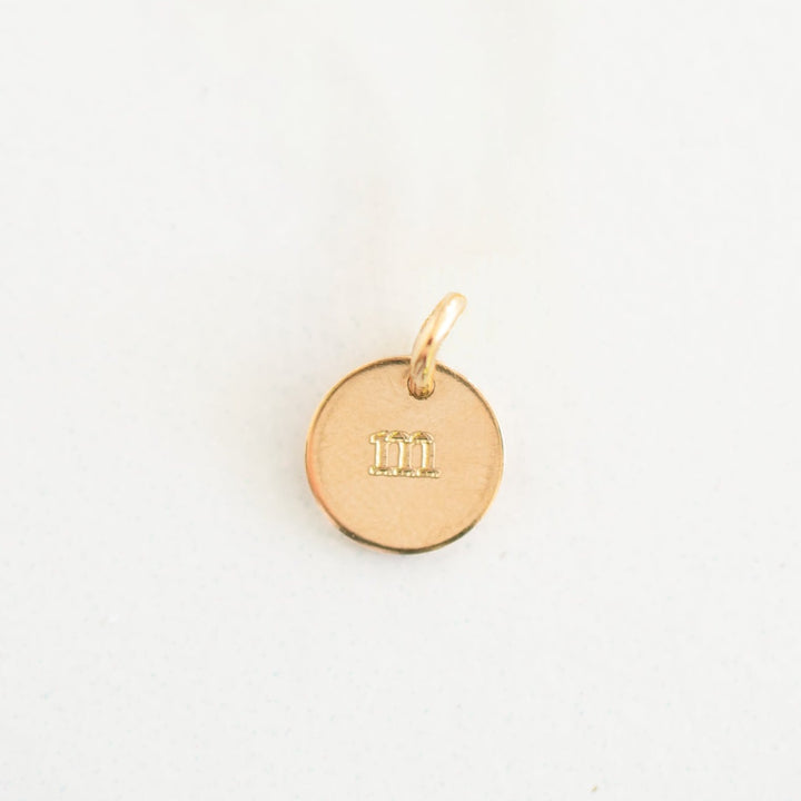 Initial Charm: No Necklace Chain