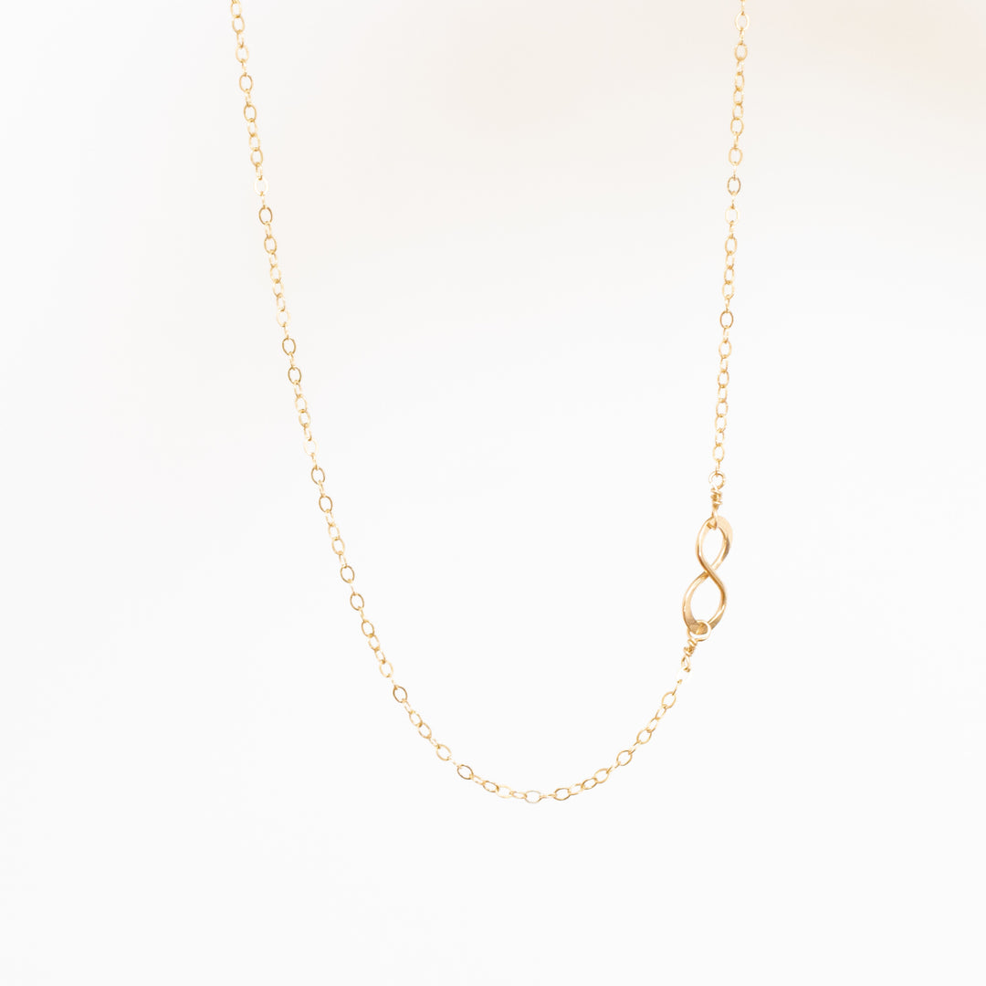 Remembered Forever Infinity Necklace