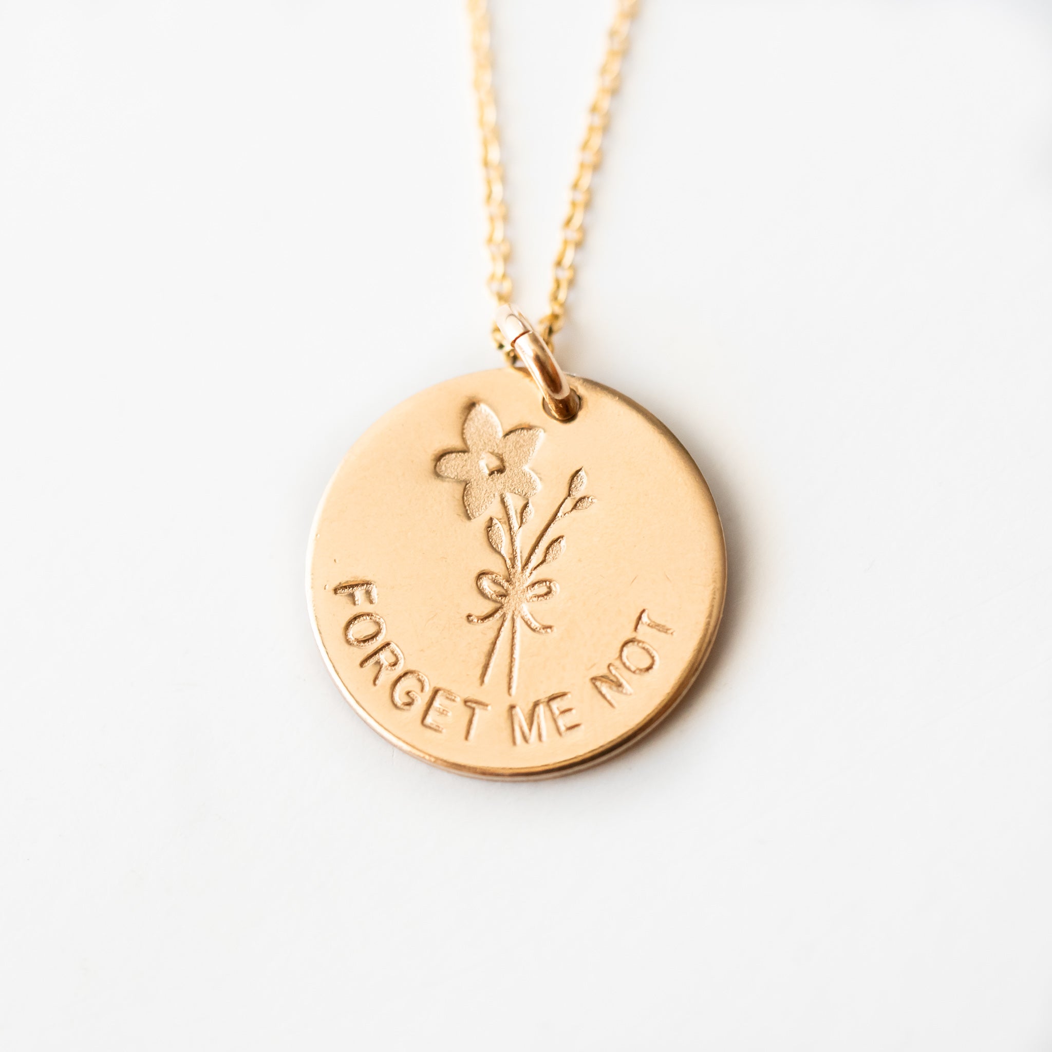Forget Me Not Necklace Sympathy Gift laurelbox - Main Image
