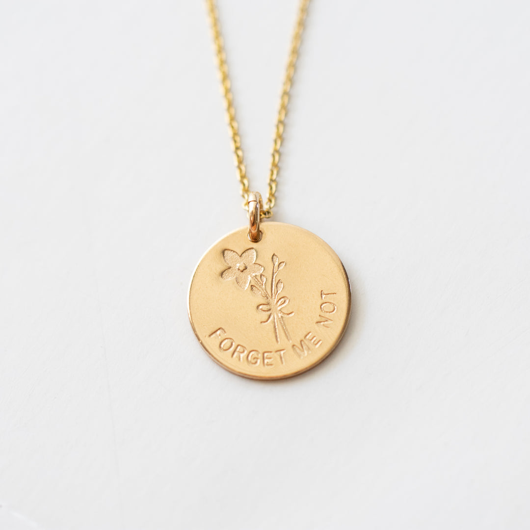 Forget Me Not Necklace