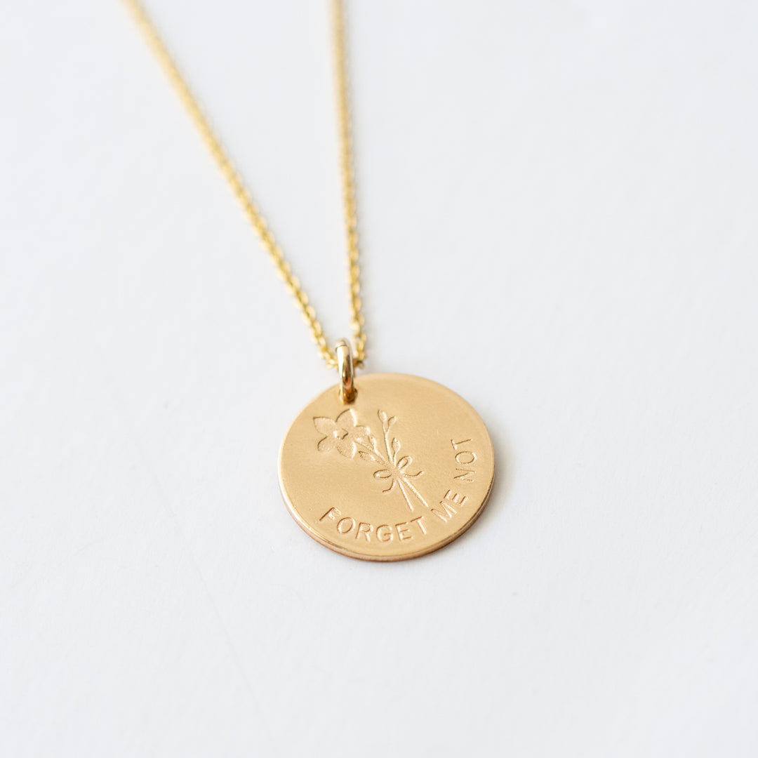 Forget Me Not Necklace