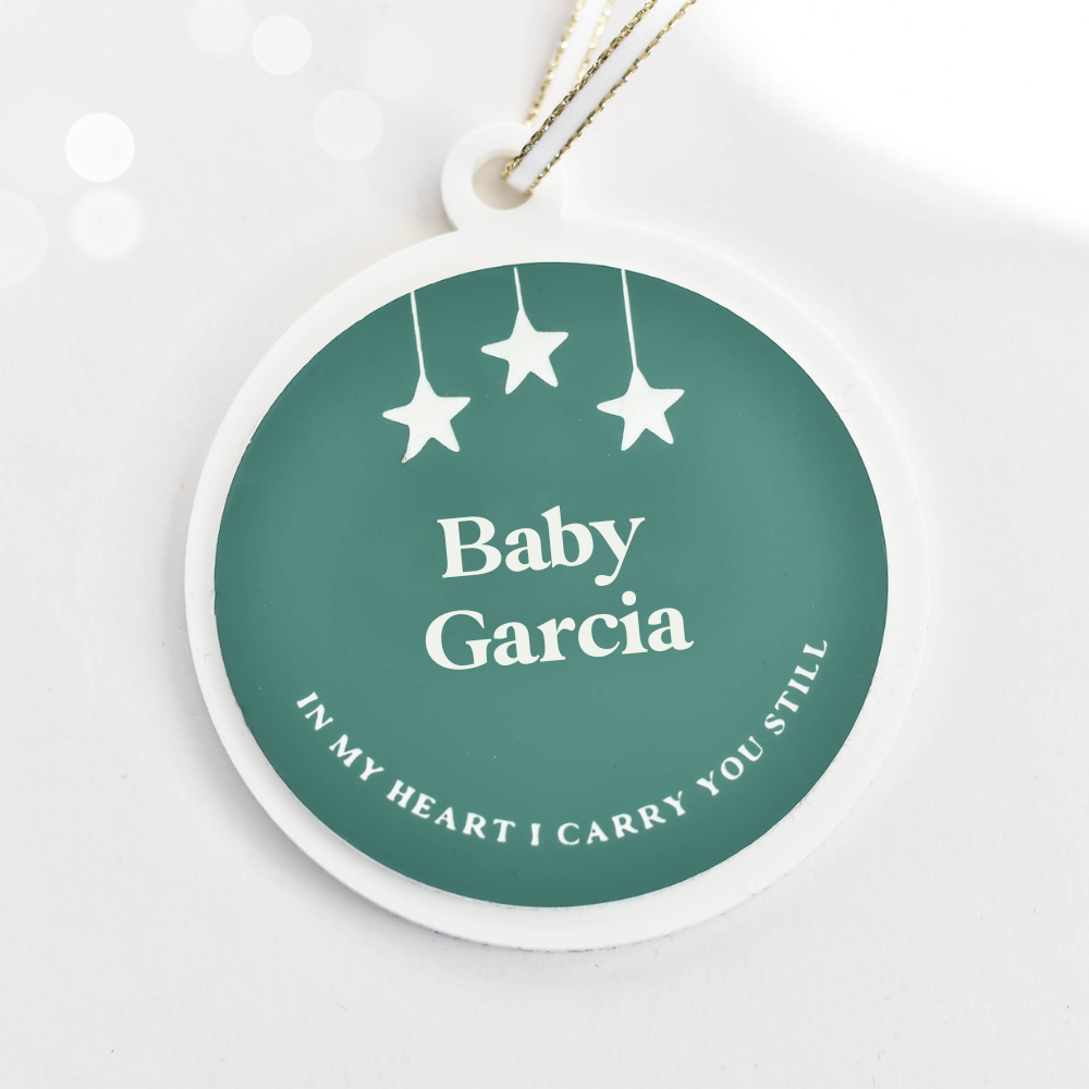 Beloved Baby Memorial Ornament
