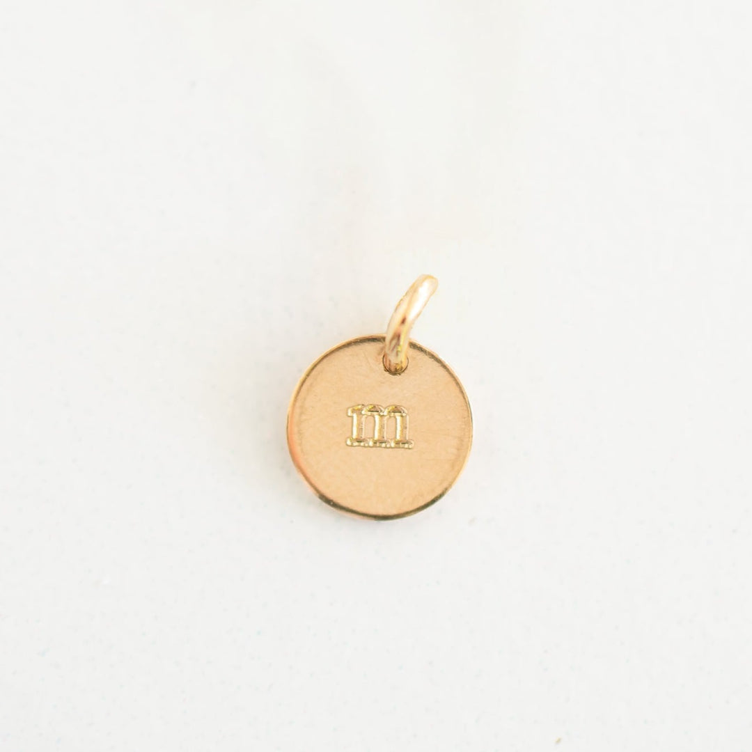Hand Stamped Charm: No Necklace Chain