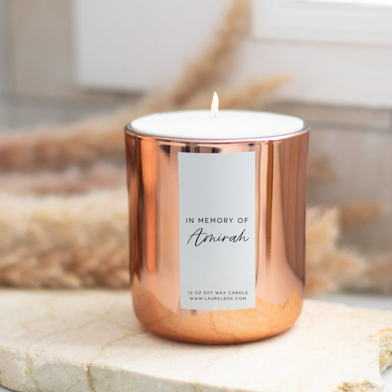 Let Their Light Shine Luminary Memorial Candle | laurelbox