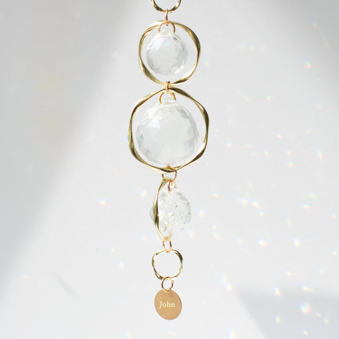 Custom Memorial Sun Catcher and Rainbow Maker
