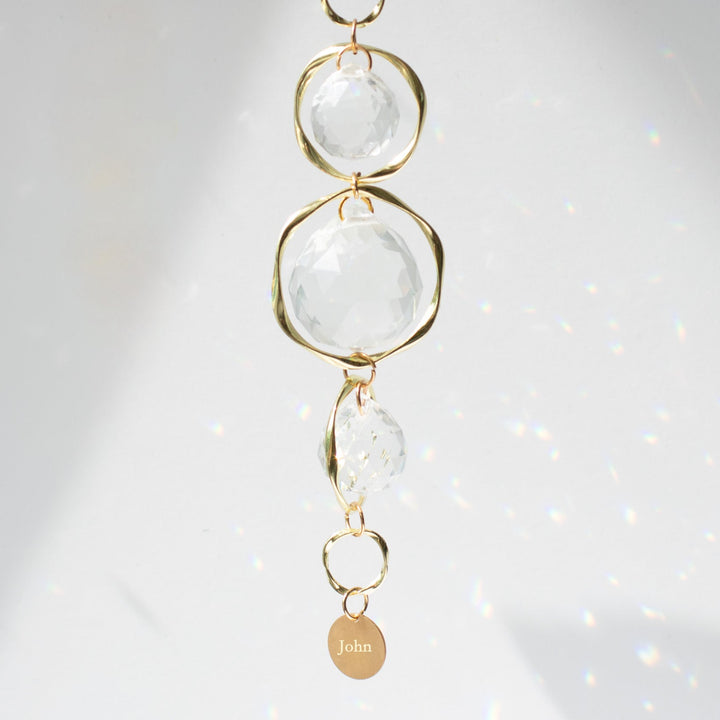 Custom Memorial Sun Catcher and Rainbow Maker
