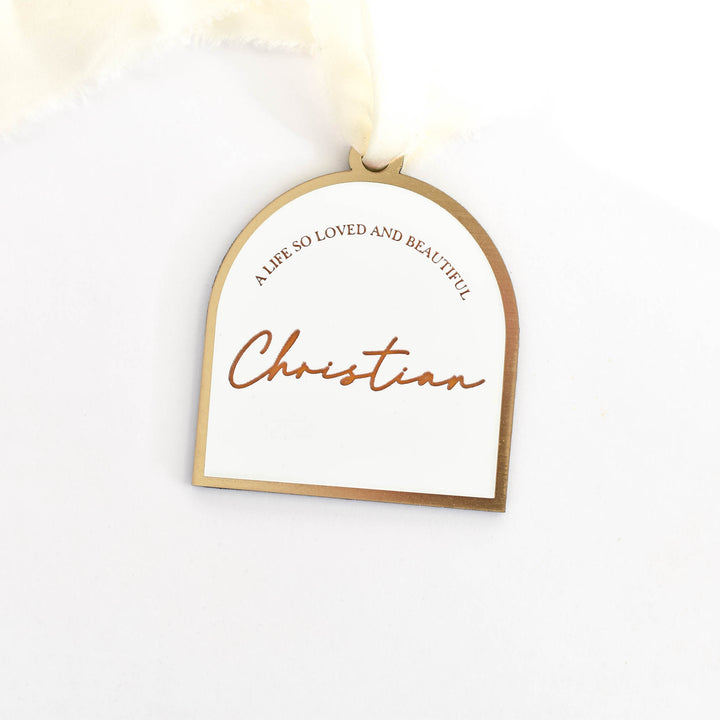 A Life so Loved and Beautiful Ornament