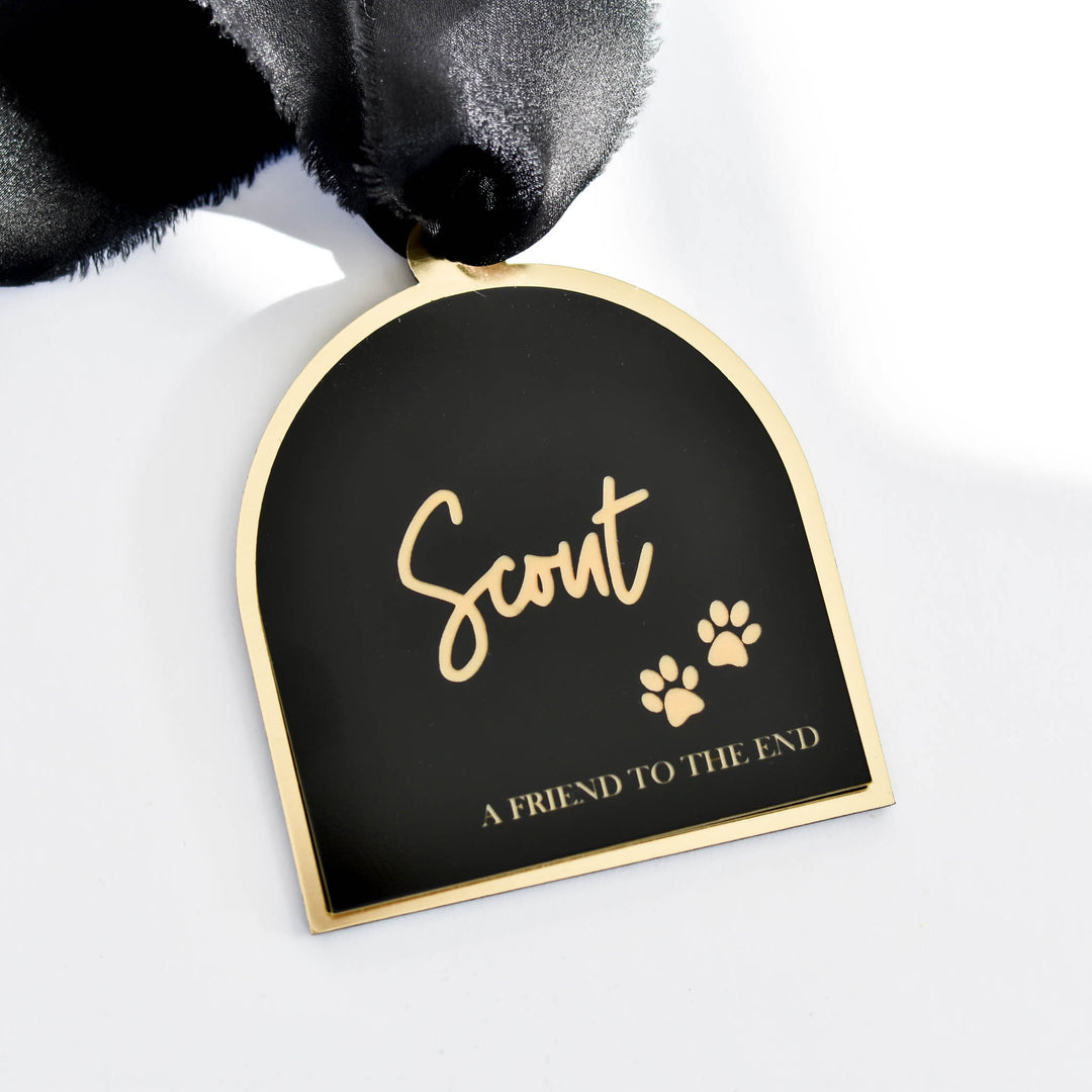 Friend to the End Pet Memorial Ornament