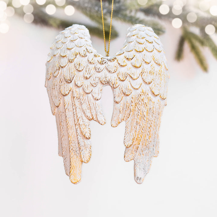 Memorial Angel Wing Ornament