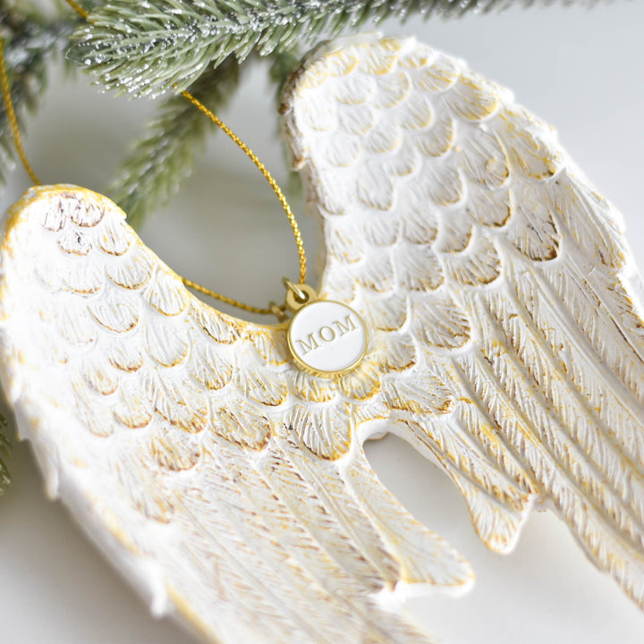 Memorial Angel Wing Ornament