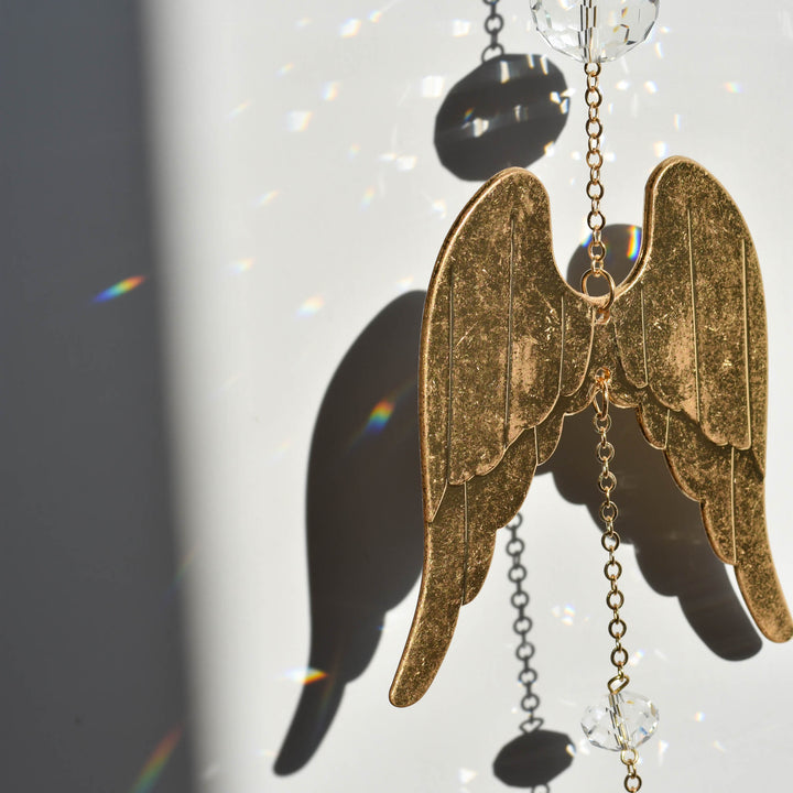Angel Wing Sun Catcher + Rainbow Maker