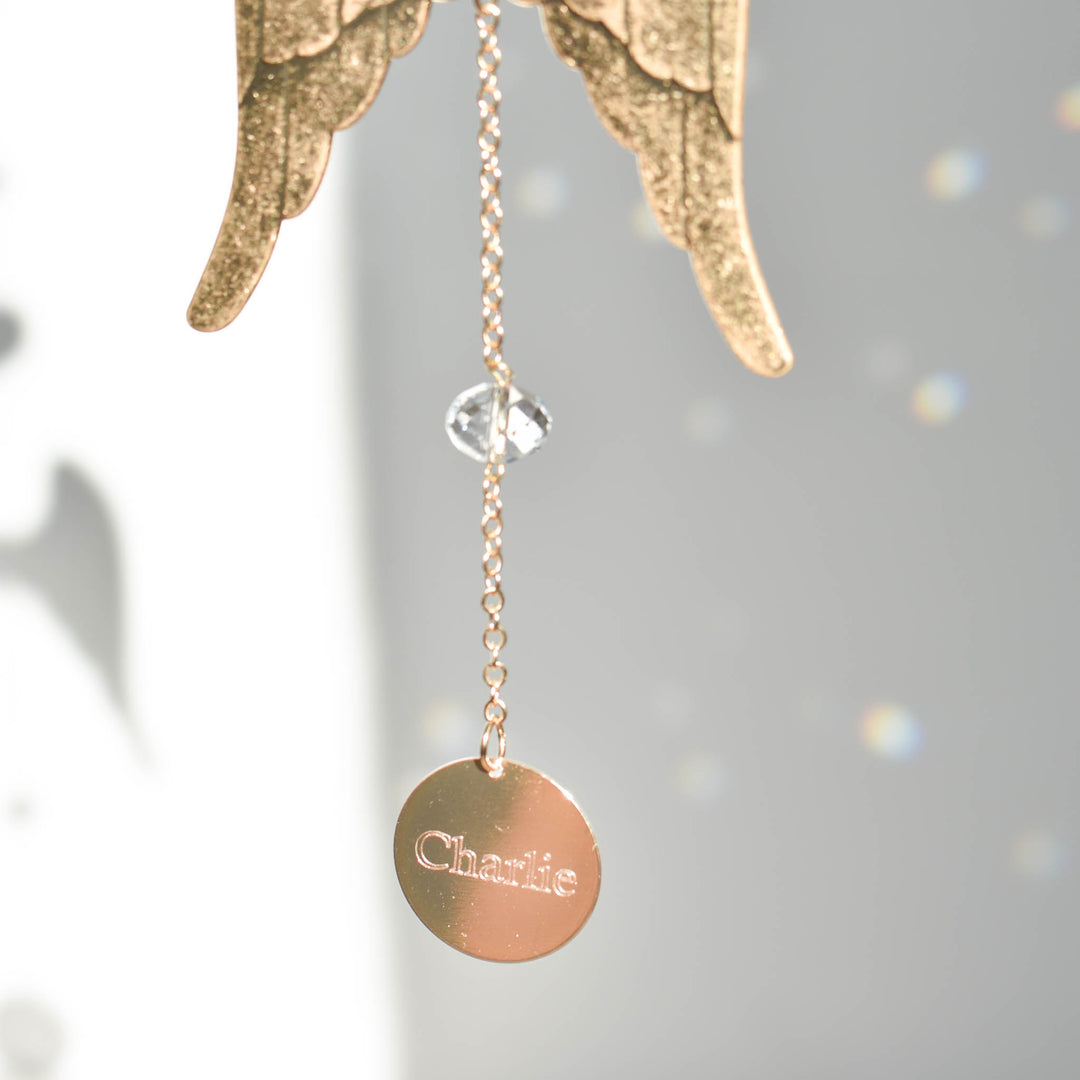 Angel Wing Sun Catcher + Rainbow Maker