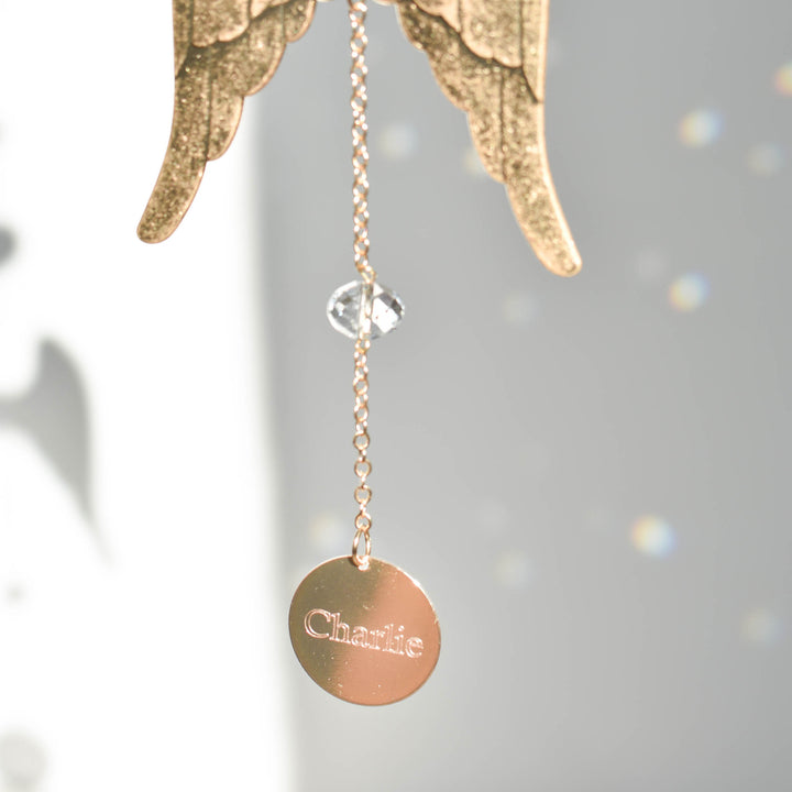 Angel Wing Sun Catcher + Rainbow Maker