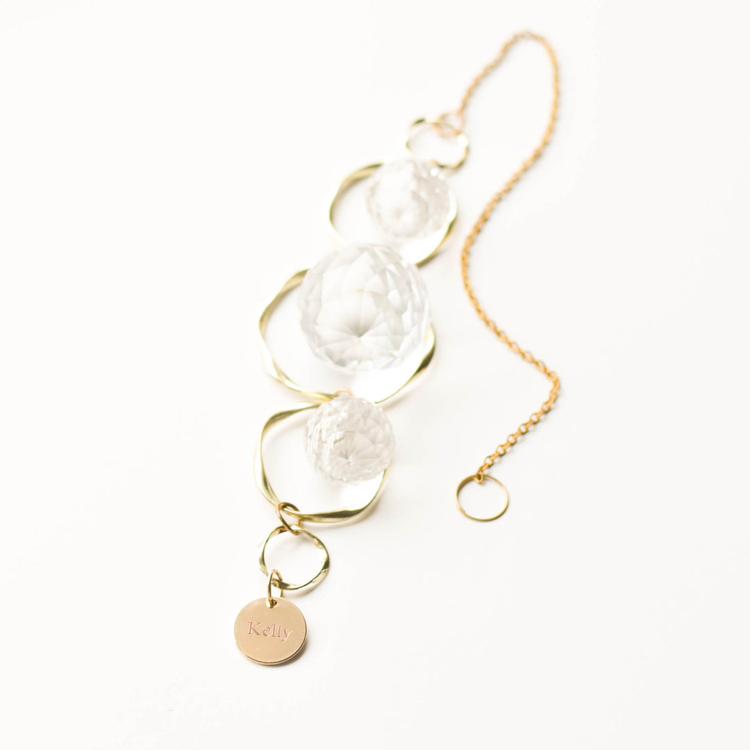 Custom Memorial Sun Catcher and Rainbow Maker