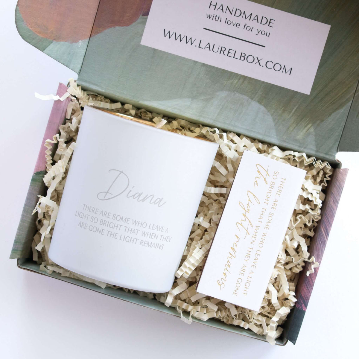 Browse sympathy gifts at Laurel Box