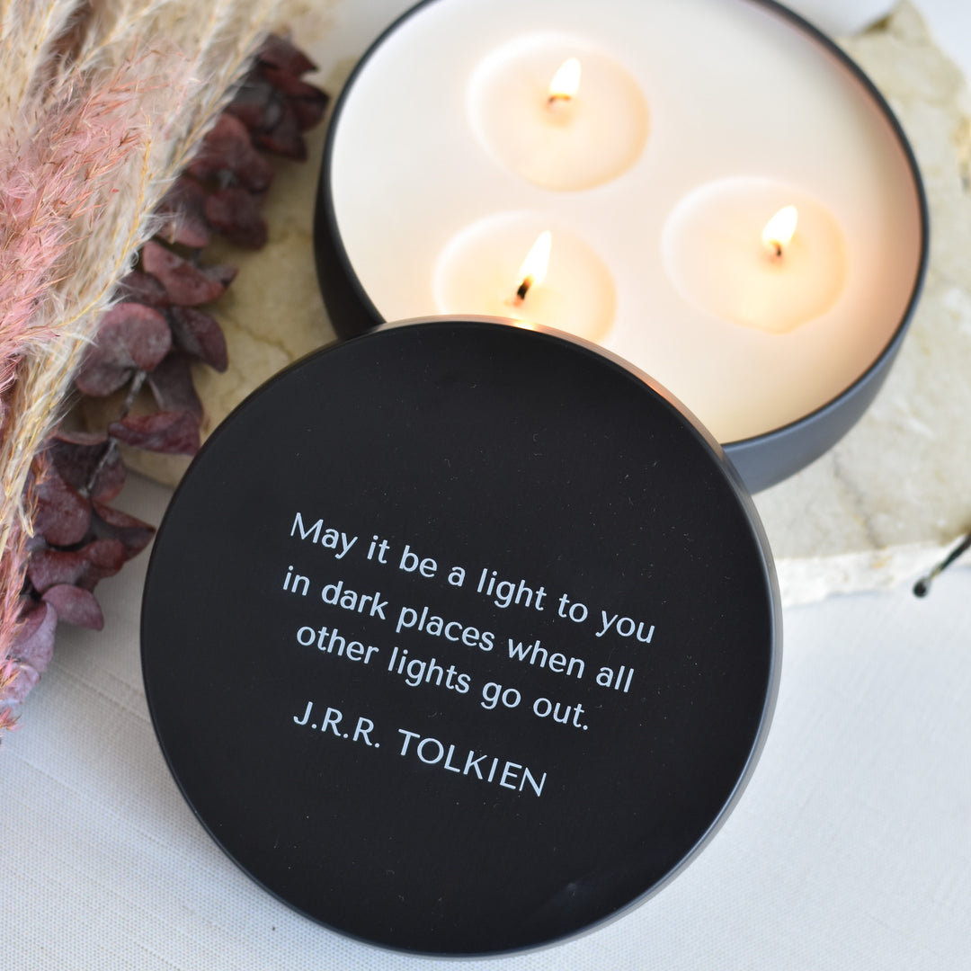 Light in Dark Places Candle