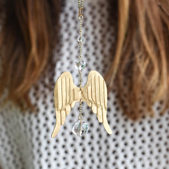 Angel Wing Sun Catcher + Rainbow Maker