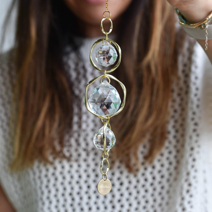 Custom Memorial Sun Catcher and Rainbow Maker