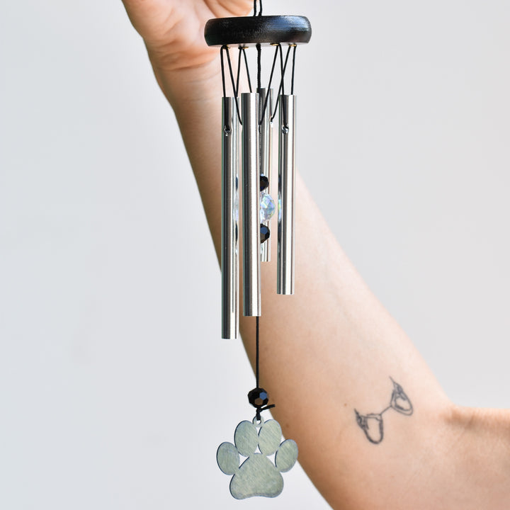 Rainbow Bridge Dog Wind Chime