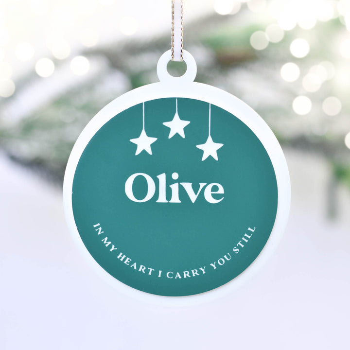 Beloved Baby Memorial Ornament