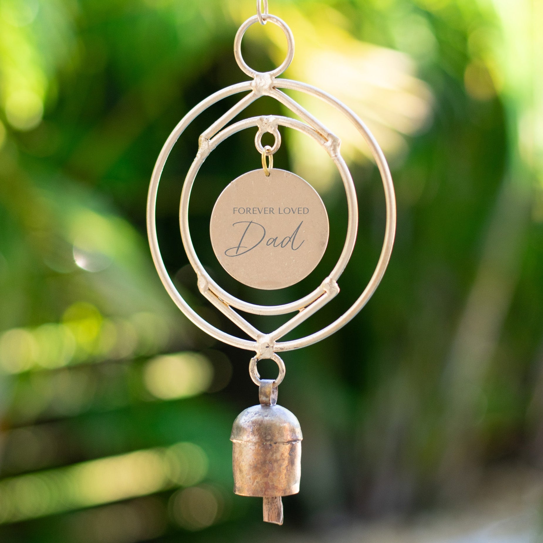 Custom Remembrance Wind Chime | Personalized Sympathy & Memorial