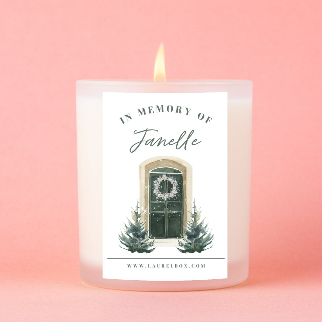 Holiday Memorial Candle