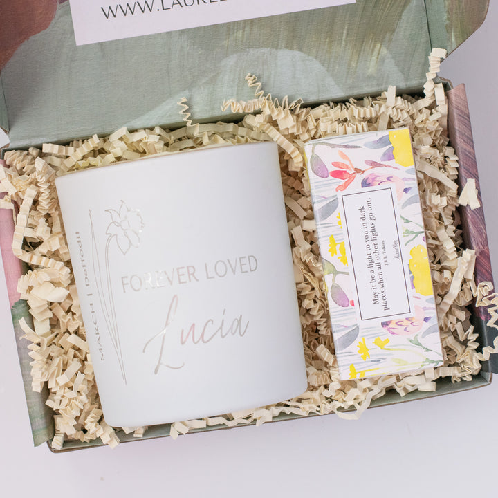 Birth Flower Gift Box