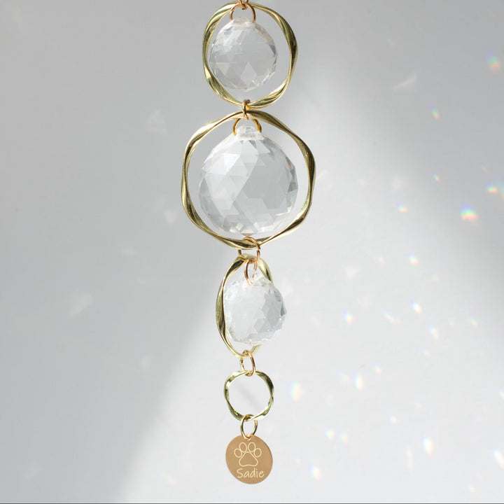 Pet Memorial Sun Catcher and Rainbow Maker