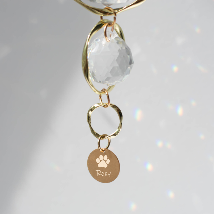 Pet Memorial Sun Catcher and Rainbow Maker