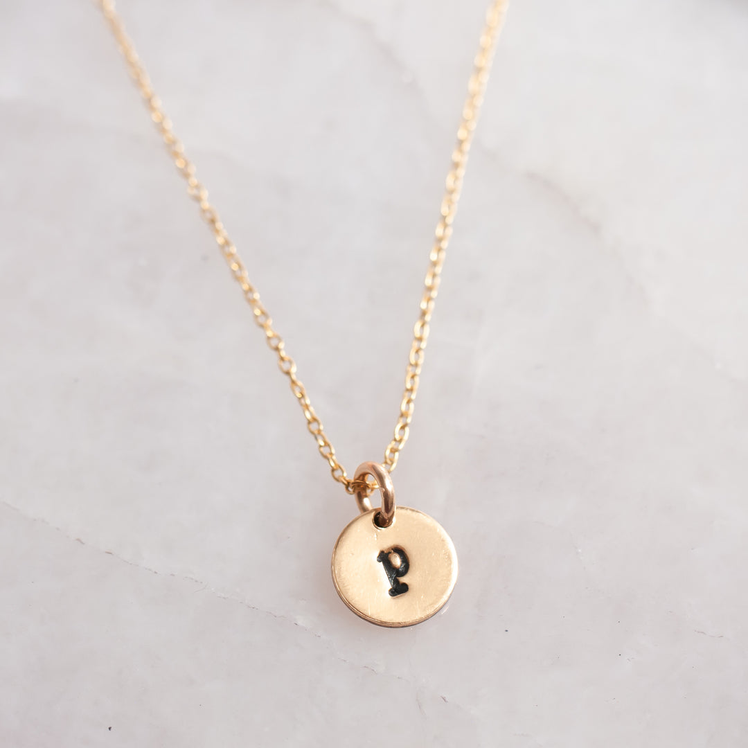 Child Size Wear My Initial Necklace