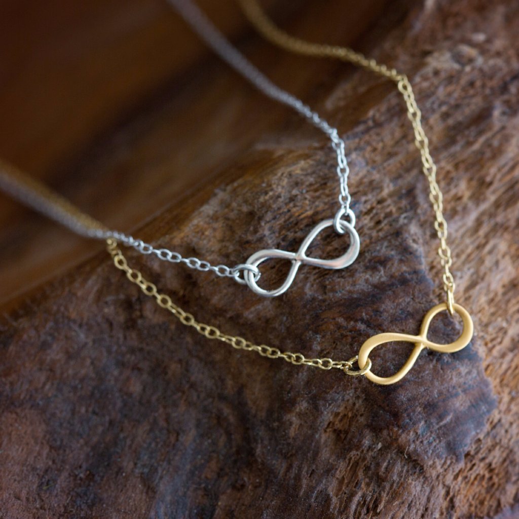 Remembered Forever Infinity Necklace