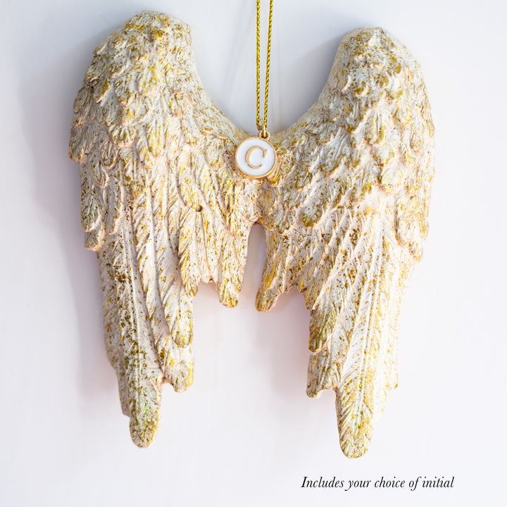 On Angel's Wings Ornament
